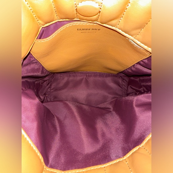 Burberry Lola Small Quilted Leather Chain Bucket Bag - Picture 10 of 16